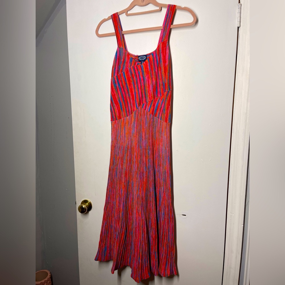 SCOOP NYC Microstripe Women's Sweater tank dress size‎ XS